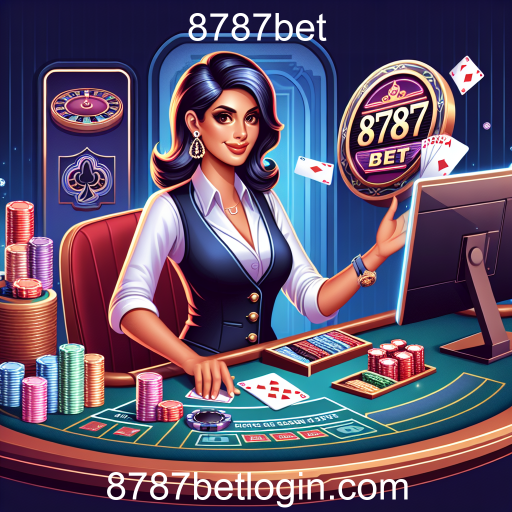 A Emocionante Experiência do Cassino Ao Vivo no 8787bet